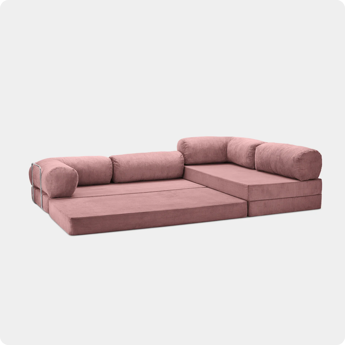 HMAR Sofa Corner Open - Rose