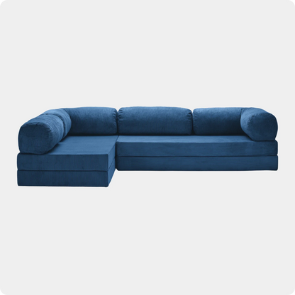 HMAR Sofa Corner Open - Blue