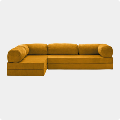 HMAR Sofa Corner Open - Mustard