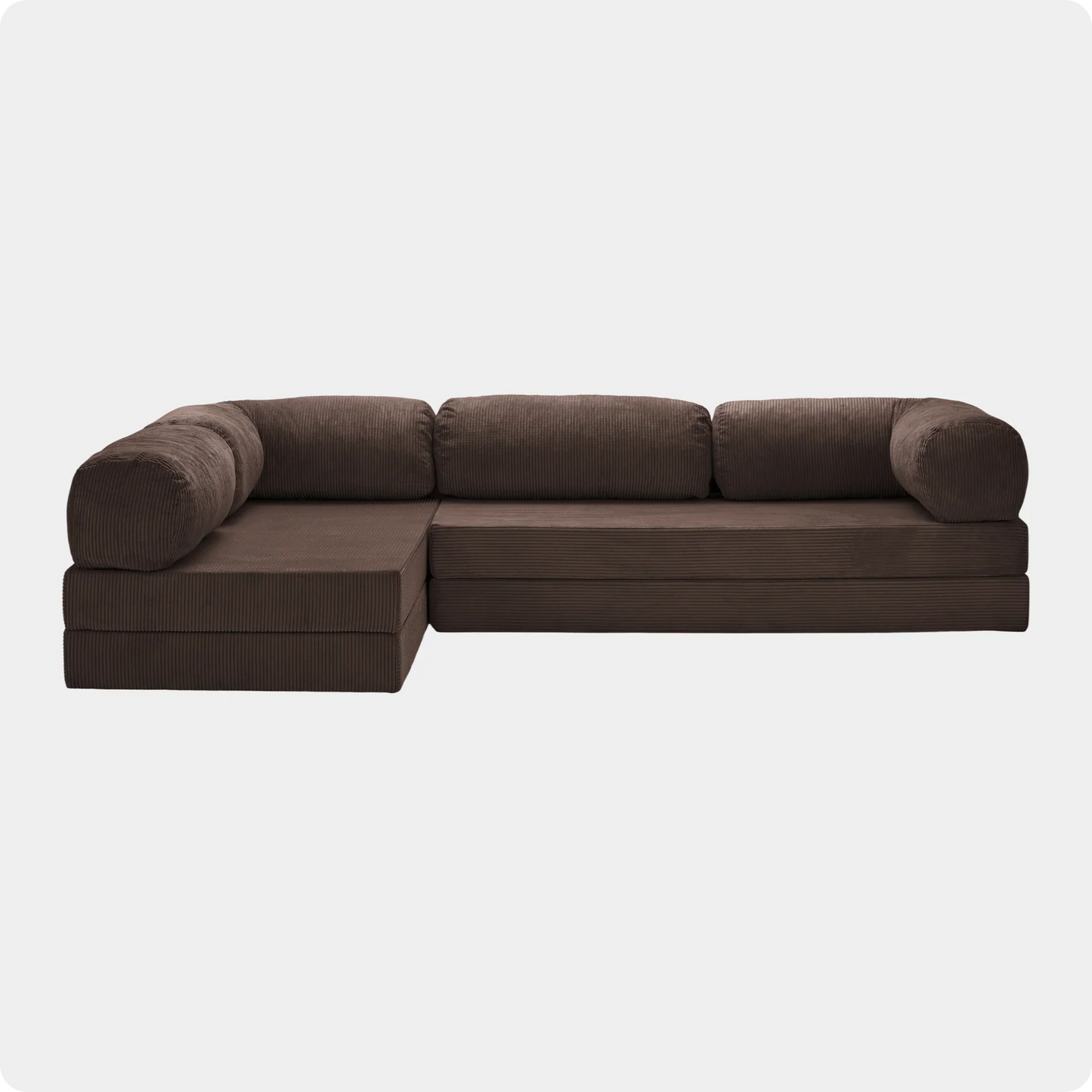 HMAR Sofa Corner Open - Brown