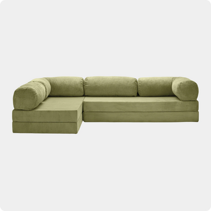HMAR Sofa Corner Open - Olive