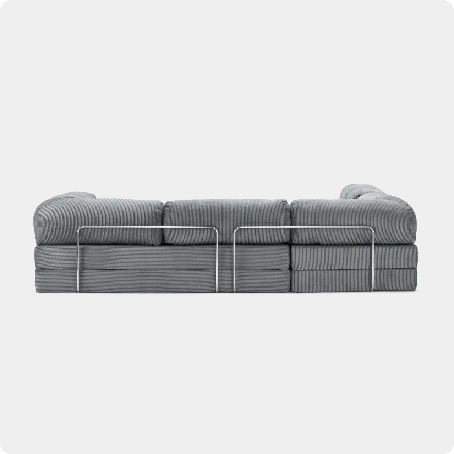 HMAR Sofa Corner Open - Charcoal