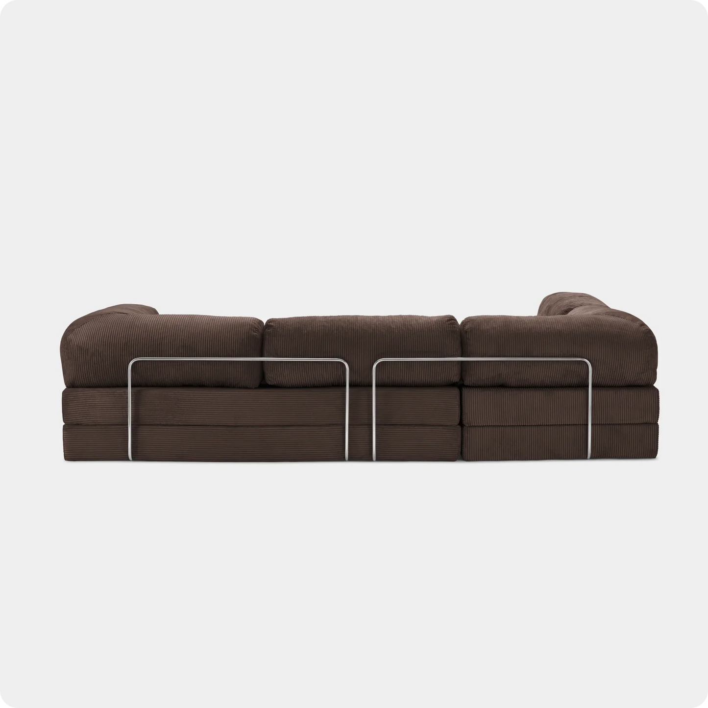 HMAR Sofa Corner Open - Brown