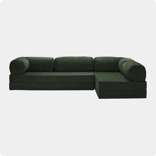 HMAR Sofa Corner Open - Emerald