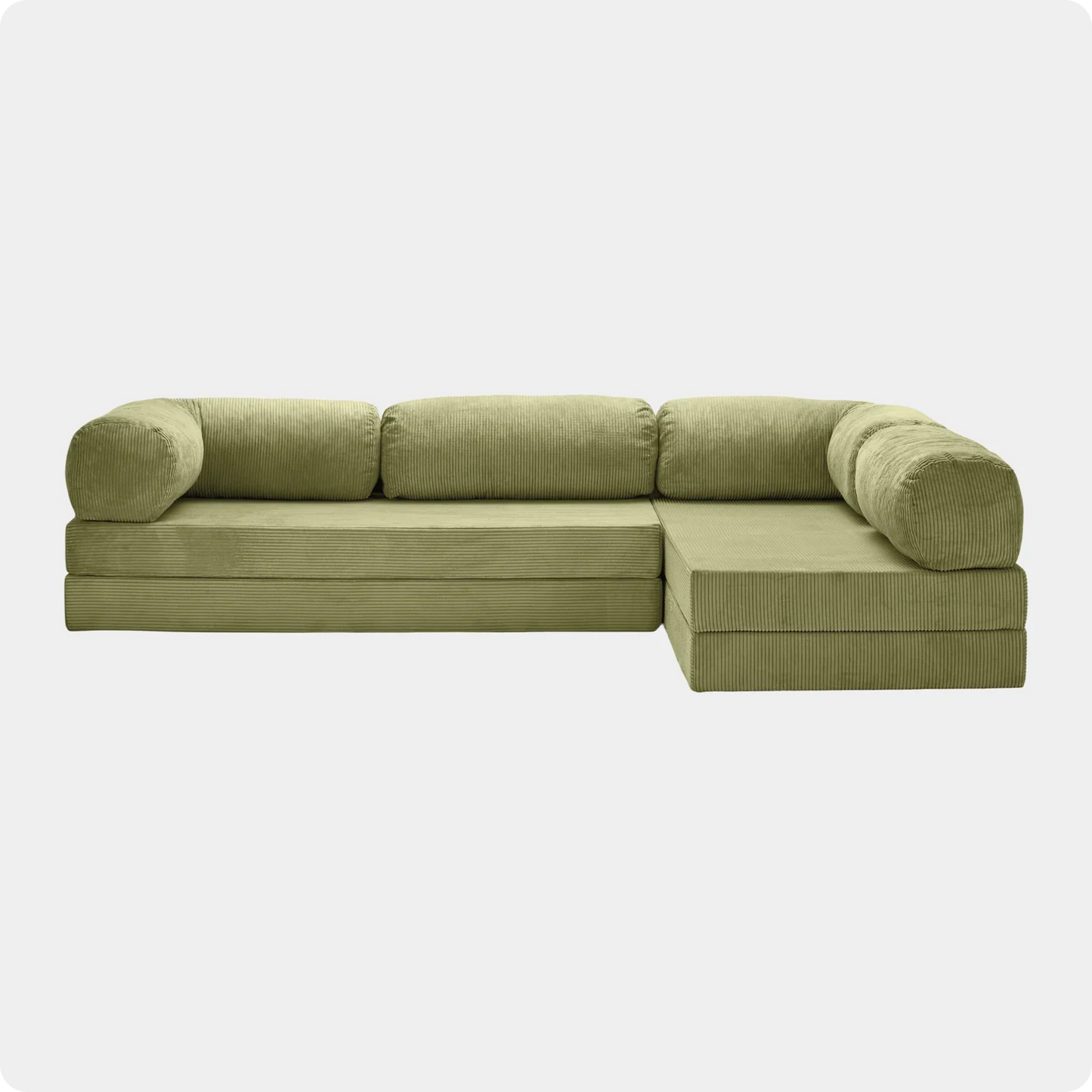 HMAR Sofa Corner Open - Olive