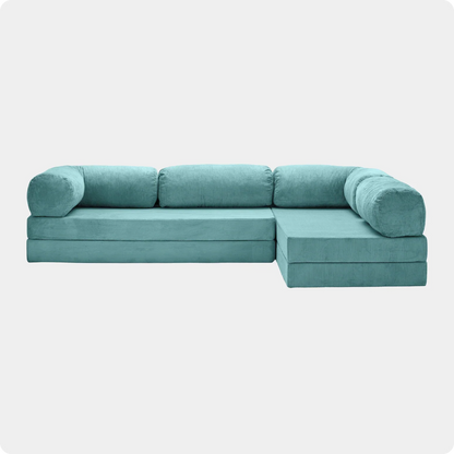 HMAR Sofa Corner Open - Turquoise