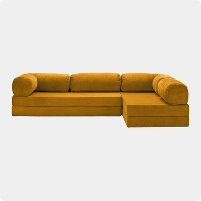 HMAR Sofa Corner Open - Mustard