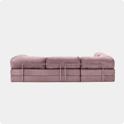 HMAR Sofa Corner Open - Purple