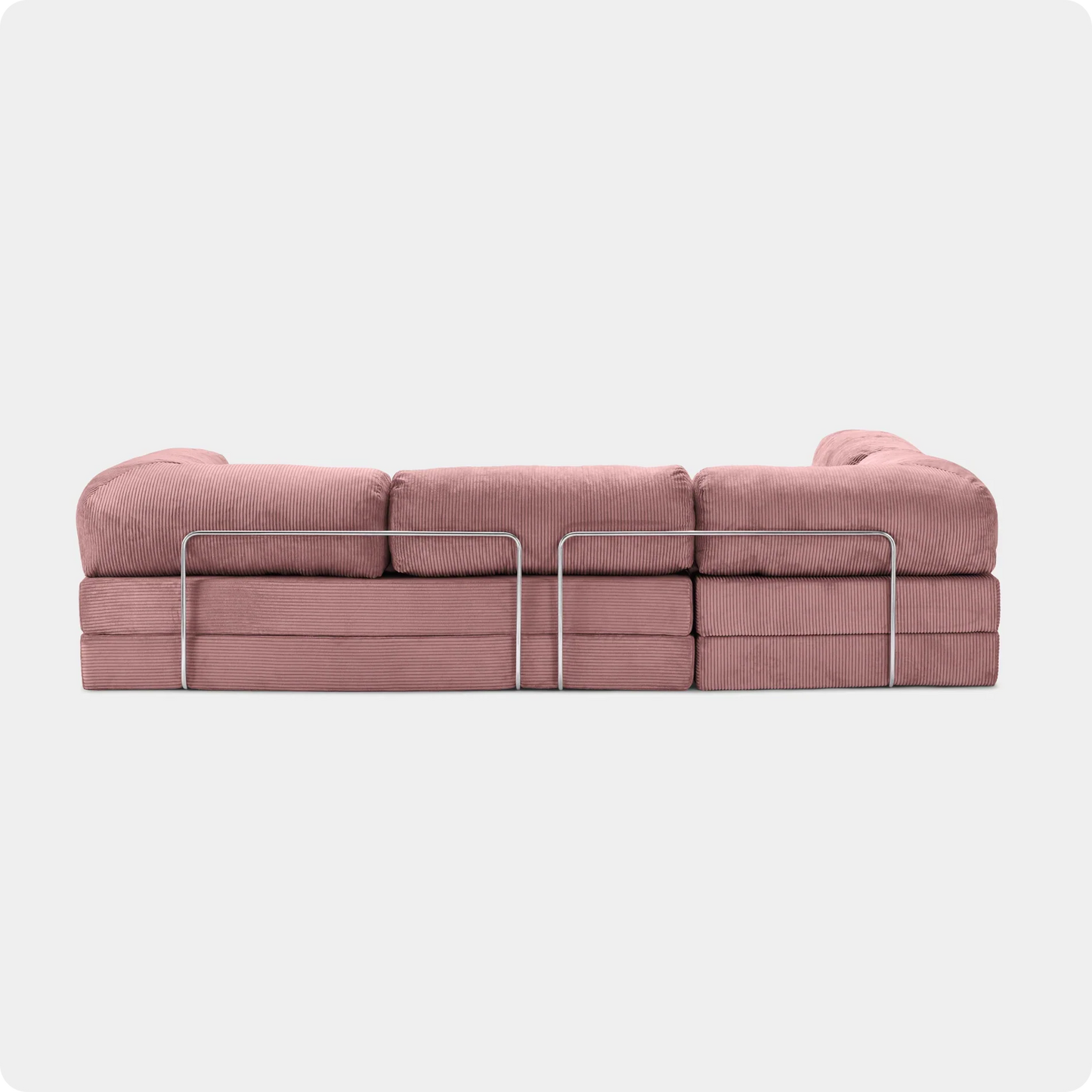 HMAR Sofa Corner Open - Rose