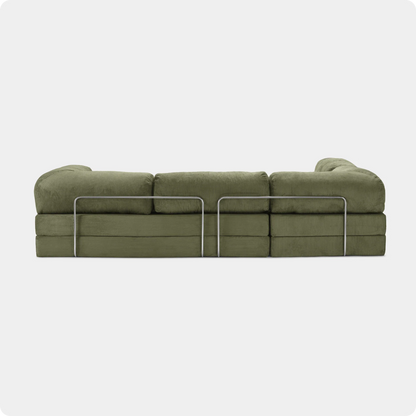 HMAR Sofa Corner Open - Moss