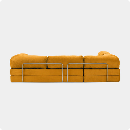 HMAR Sofa Corner Open - Tangerine