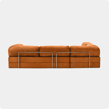HMAR Sofa Corner Open - Orange