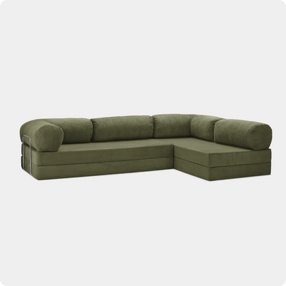 HMAR Sofa Corner Open - Moss