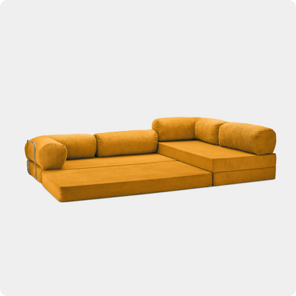 HMAR Sofa Corner Open - Tangerine