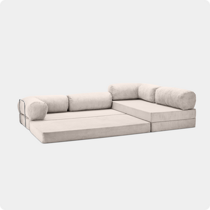 HMAR Sofa Corner Open - Cream White