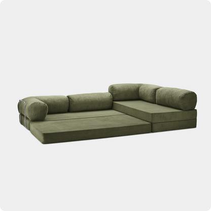 HMAR Sofa Corner Open - Moss