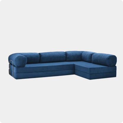 HMAR Sofa Corner Open - Blue