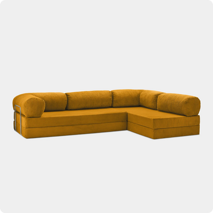 HMAR Sofa Corner Open - Mustard