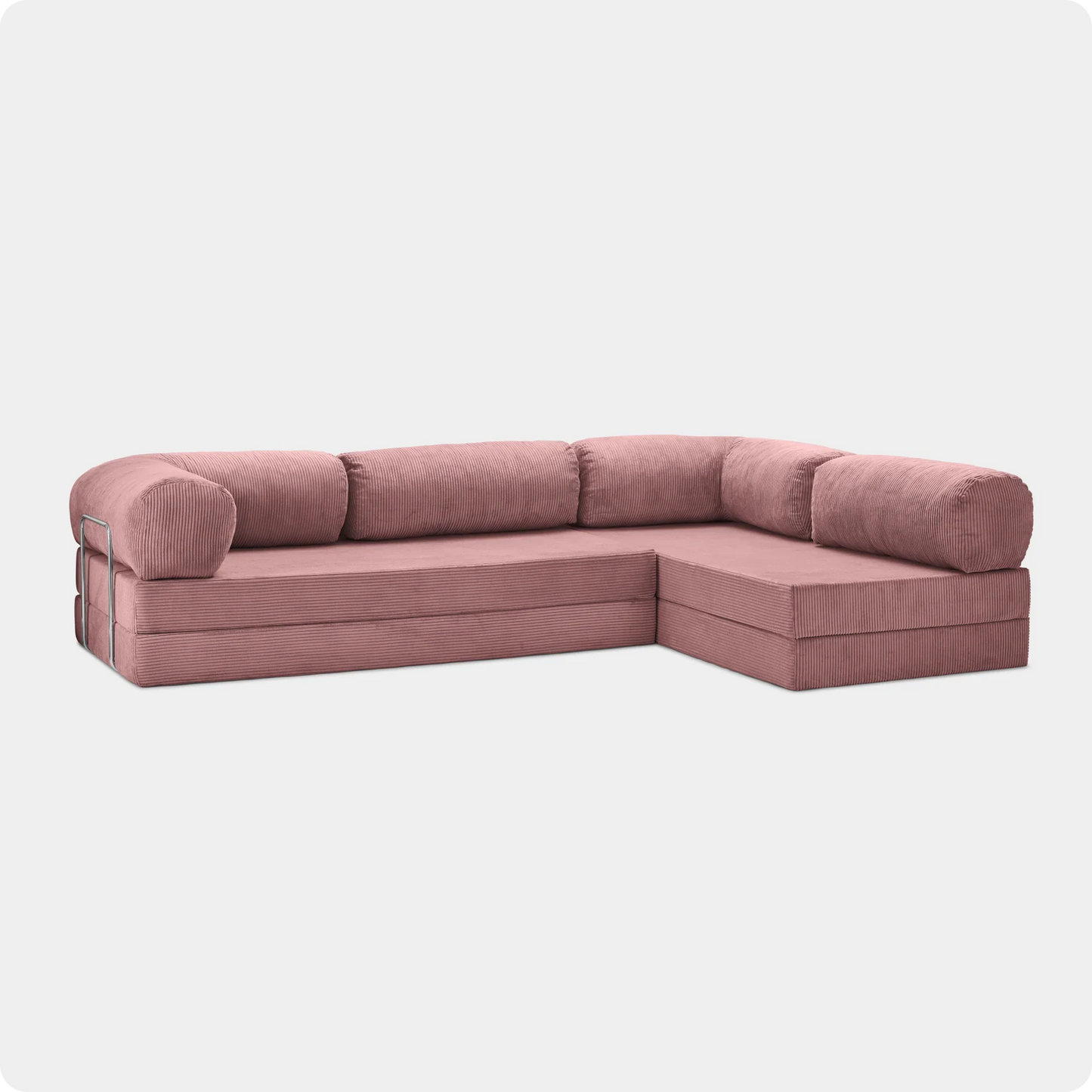 HMAR Sofa Corner Open - Rose