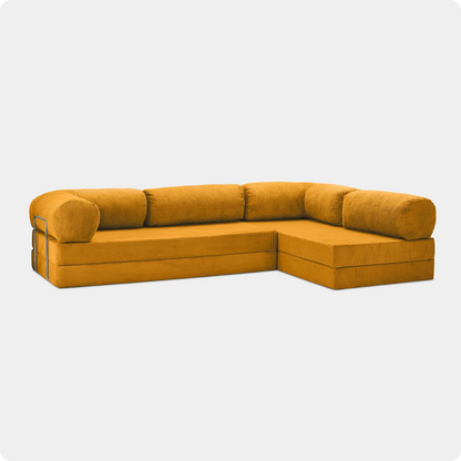 HMAR Sofa Corner Open - Tangerine